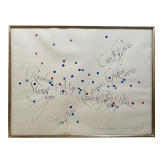 Mid 20th Century Ivan Chermayeff Mixed Media Original Artwork on Paper For Sale