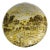 Chinese Yellow White Village Tree Graphic Porcelain Decor Plate For Sale