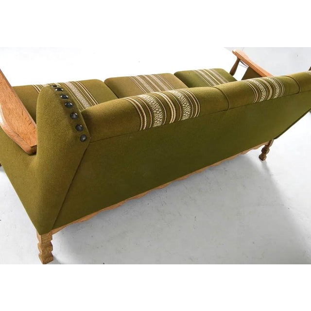 Mid-Century Modern 1960s Danish Upholstered Modern Sofa For Sale - Image 3 of 12