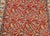 Vintage Persian Qum Area Rug, Hand-Knotted Wool, Allover Paisley & Vine Pattern, 5x7, Red & Ivory For Sale - Image 12 of 18
