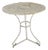 Perforated Metal Garden Table, 1920s For Sale