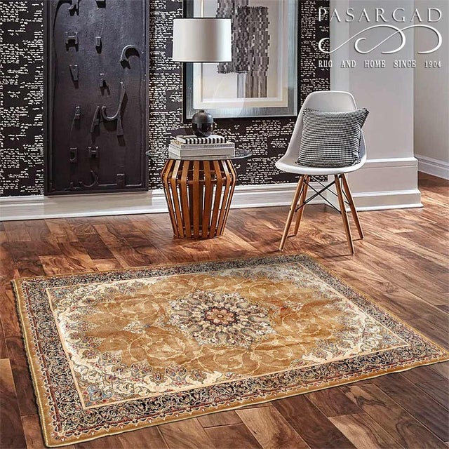 Pasargad DC Exquisite Design Paris Palace Fine Power Loom V.Silk Rug For Sale - Image 4 of 4