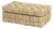 Natural Abaca Rope Hinged Box- Suede Interior 10.75" x 6.5" x 4" For Sale