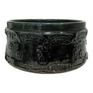 C.1960's-1970's Bjorn Wiinblad(Designer) for "Studio Line" Rosenthal(Manufacture) -Ceramic Glazed Large Decorative Center Bowl