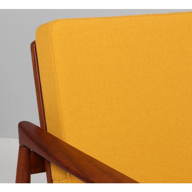 Wood Vintage Lounge Chair in Teak by Erik Wørts for Ikea, 1960s For Sale - Image 7 of 8