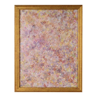 Metallic Skies - Textured Abstract on Canvas by Judith W Winslow For Sale