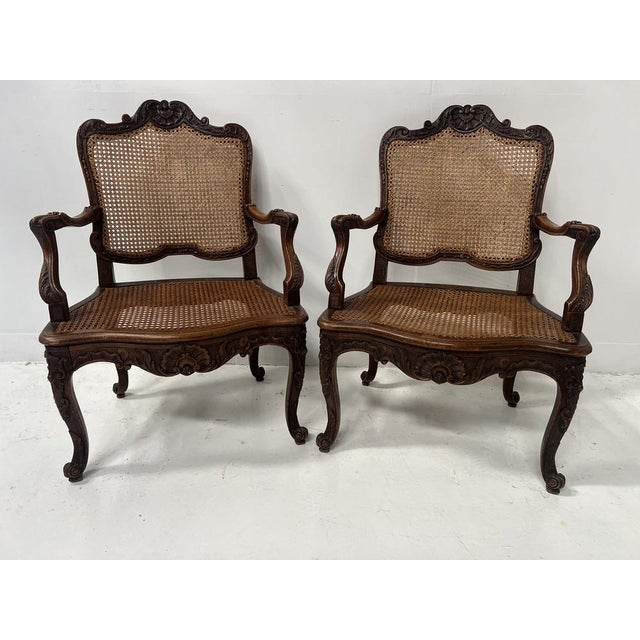 Regency Style Armchairs in Natural Wood, 1800s, Set of 2 For Sale - Image 18 of 18
