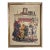 Norman Rockwell “Tea for Two” Framed Needlepoint, 1983 Oak & Gold Frame For Sale