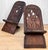 Tribal Vintage African Mahogany Elephant & Giraffe Carved Slipper Chairs - A Pair For Sale - Image 3 of 12