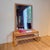 Glass Console with Mirror by Brink Møbler, 1960s For Sale - Image 7 of 7