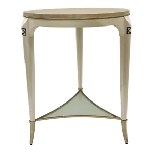 Caracole Modern Round Matched Up End Table