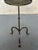 2020s Pair of Spanish Gilt Iron Drinks Tables With Tripod Bases and Hammered Tops For Sale - Image 5 of 15