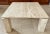 Italian Beige Travertine Marble Coffee Table, 1970s For Sale - Image 14 of 14