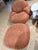 Gubi Pacha Lounge Chair (Returning Swivel Base) and Matching Ottoman in Leather For Sale - Image 10 of 16