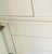 Linen Late 20th Century Contemporary White Painted Raffia-Clad Storage Cabinet Armoire With Adjustable Shelving & Hidden Drawers For Sale - Image 8 of 9