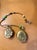 Add an authentic touch of global eclecticism to your space with this vintage mid-century Indian brass hanging decorative...