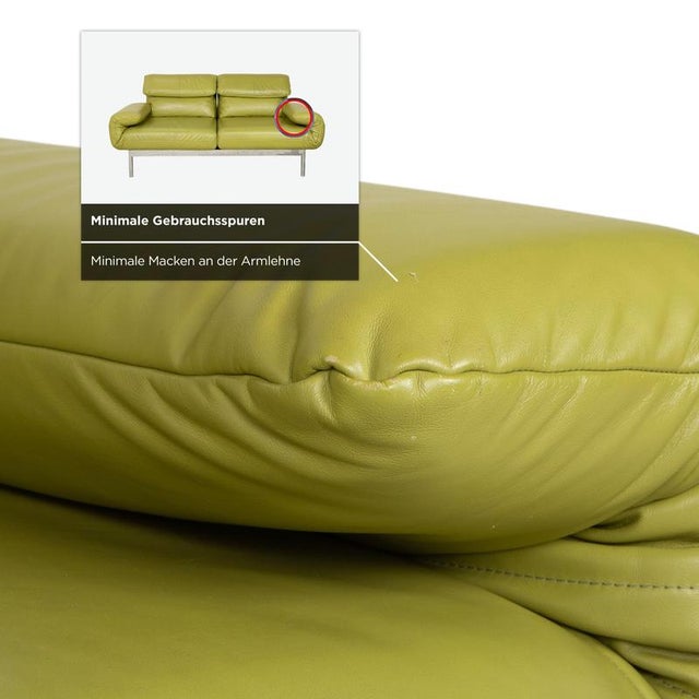 Plura 2-Seater Sofa in Leather from Rolf Benz For Sale - Image 10 of 17