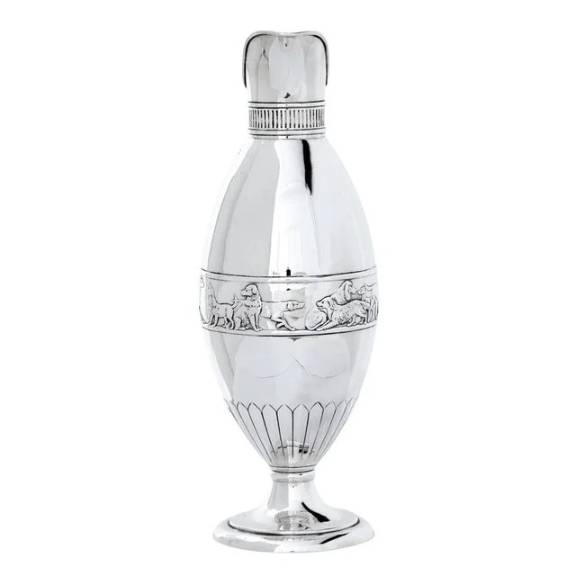 Antique Silver Claret Jug by Frederick Elkington For Sale - Image 11 of 12