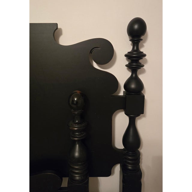 Ethan Allen Ethan Allen Quincy Queen Bed Frame For Sale - Image 4 of 5