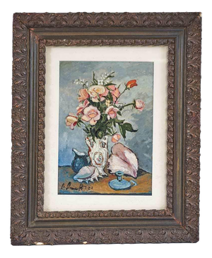 Giovanni Lovetti, Floral Still Life, Oil Painting