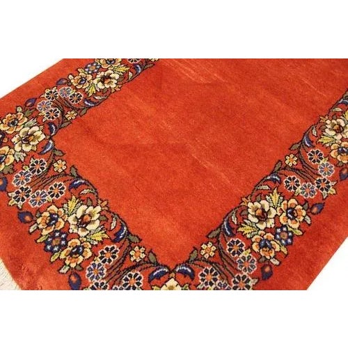 Middle East Rug with Floral Pattern For Sale - Image 6 of 11