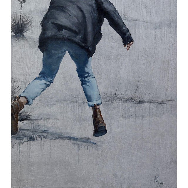 2020s Oil Painting Escape From Reality Oleg Kateryniuk For Sale - Image 5 of 5