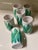 Green Germoglio Drinks Service by Colin Morrow for Arpex International, 1970s, Set of 7 For Sale - Image 8 of 15