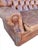 Restoration Hardware Leather Churchill Tufted Sofa For Sale - Image 15 of 18