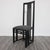 Black Modern Wooden Throne Chairs by Giorgetti Tris, 1970s, Set of 3 For Sale - Image 8 of 18