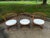 Iconic MCM Russel Woodard Set of 3 Iron Chairs For Sale - Image 12 of 12