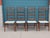 American 1970s Set of 4 Shaker Cherry Ladder Back Dining Chairs in the Style of Nichols & Stone For Sale - Image 3 of 13