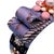Italian Gucci Dragonfly Vintage Silk Necktie Cuff Bracelet For Sale - Image 3 of 4