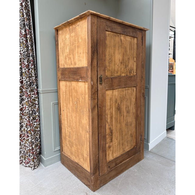 Tan Antique Country Bonnetière, 1890s For Sale - Image 8 of 12