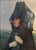Mons Karl, Woman from the Schwalm region with a communion headdress in Willingshausen-Röllshausen, probably around...