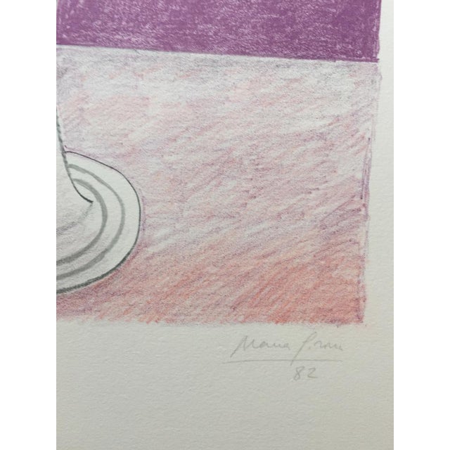 Maria Girnoa, Fruitera I Finestra, 1982, Lithograph For Sale - Image 3 of 4
