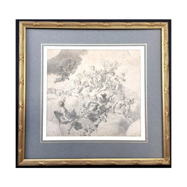 18th Century Original Drawing, Circle of Giovanni Battista Tiepolo For Sale