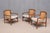 This rare set of three armchairs, model ‘Dallas’, was designed by Folke Ohlsson and produced by the Swedish manufacturer...
