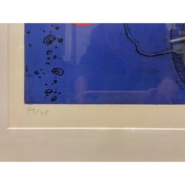 Deok Sung Kang, Composition, 1990s, Etching For Sale - Image 5 of 9