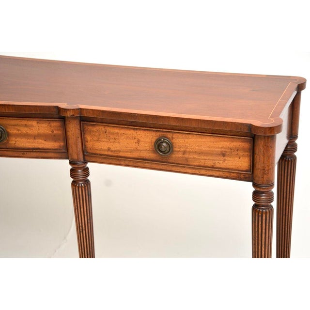 Georgian Style Console Table, 1930 For Sale - Image 9 of 11
