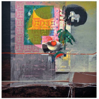 Luigi Rincicotti-I Dodici Mesi-November Lithograph For Sale