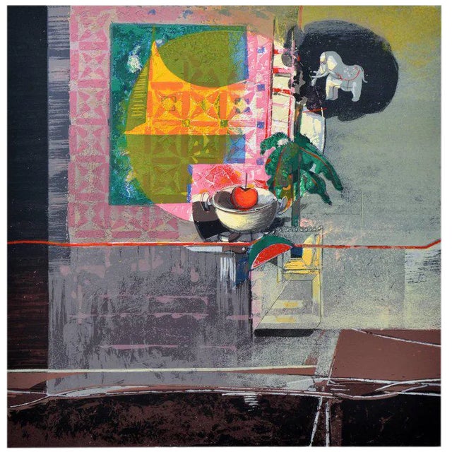 Luigi Rincicotti-I Dodici Mesi-November Lithograph For Sale