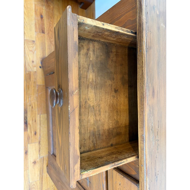 Antique Pine Jelly Cupboard For Sale - Image 10 of 12