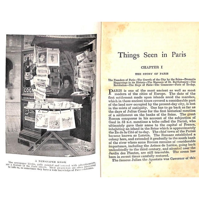 Paper "Things Seen in Paris" 1926 Holland, Clive For Sale - Image 7 of 11