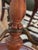 Vintage Italian Turned Wood Three-Arm Candelabra / Bouillotte Lamp For Sale - Image 17 of 18