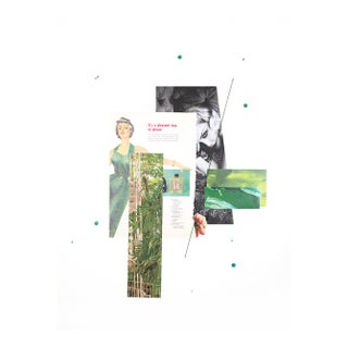 Viridian, 2019 Original Collage by Emily Hoerdemann For Sale