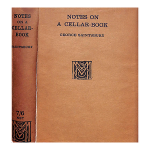 "Notes on a Cellar-Book" 1931 Saintsbury, George