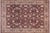 Wine Art Nouveau 1990's Agra Pak-Persian Red/Grey Wool Rug - 8'4'' X 10'4'' For Sale - Image 8 of 9