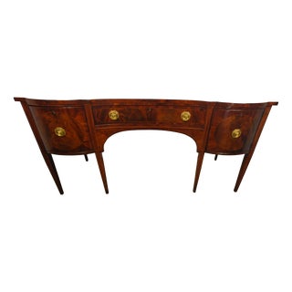 Antique English Georgian Sideboard in Mahogany, 1830 For Sale