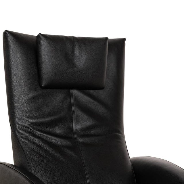 Animal Skin Mate Leather Chair from FSM For Sale - Image 7 of 16