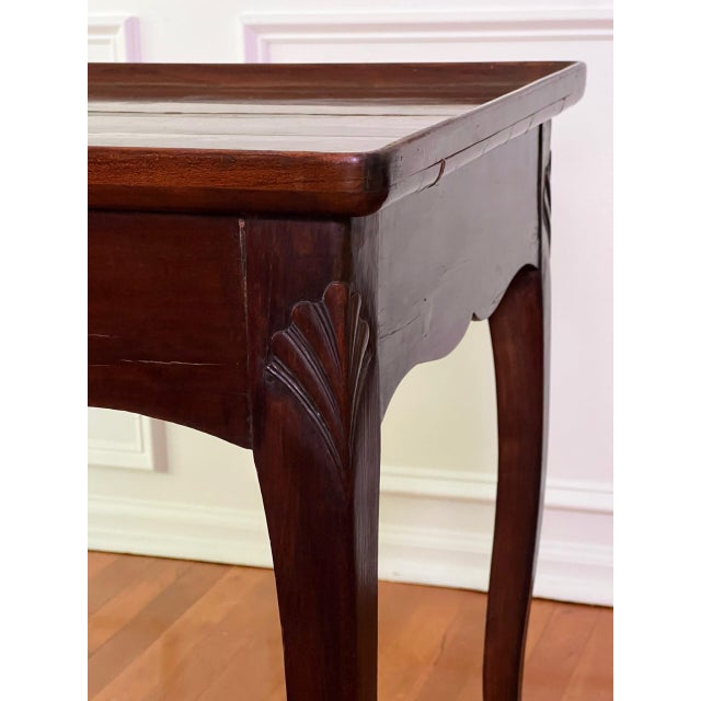 Antique French Provincial Louis XV Style Mahogany Tea Table, Circa 1900 For Sale - Image 15 of 15